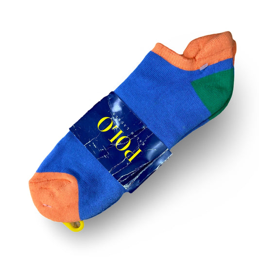 Multicolor Blue Low-Cut Performance Socks - Winter (TAGGED)