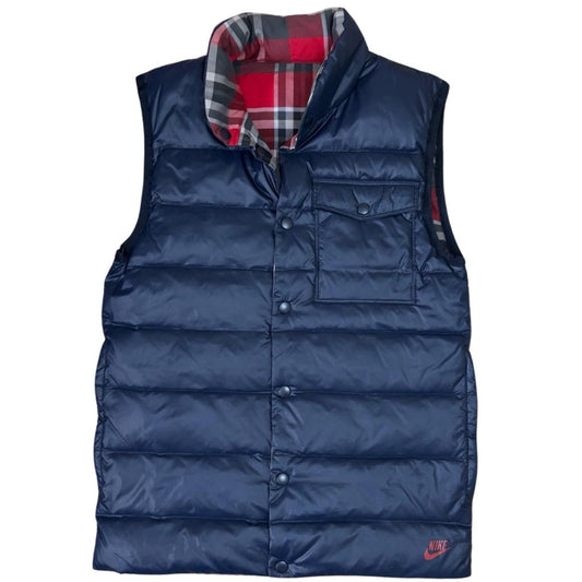 Nike Puffer Vest Dark Blue Small