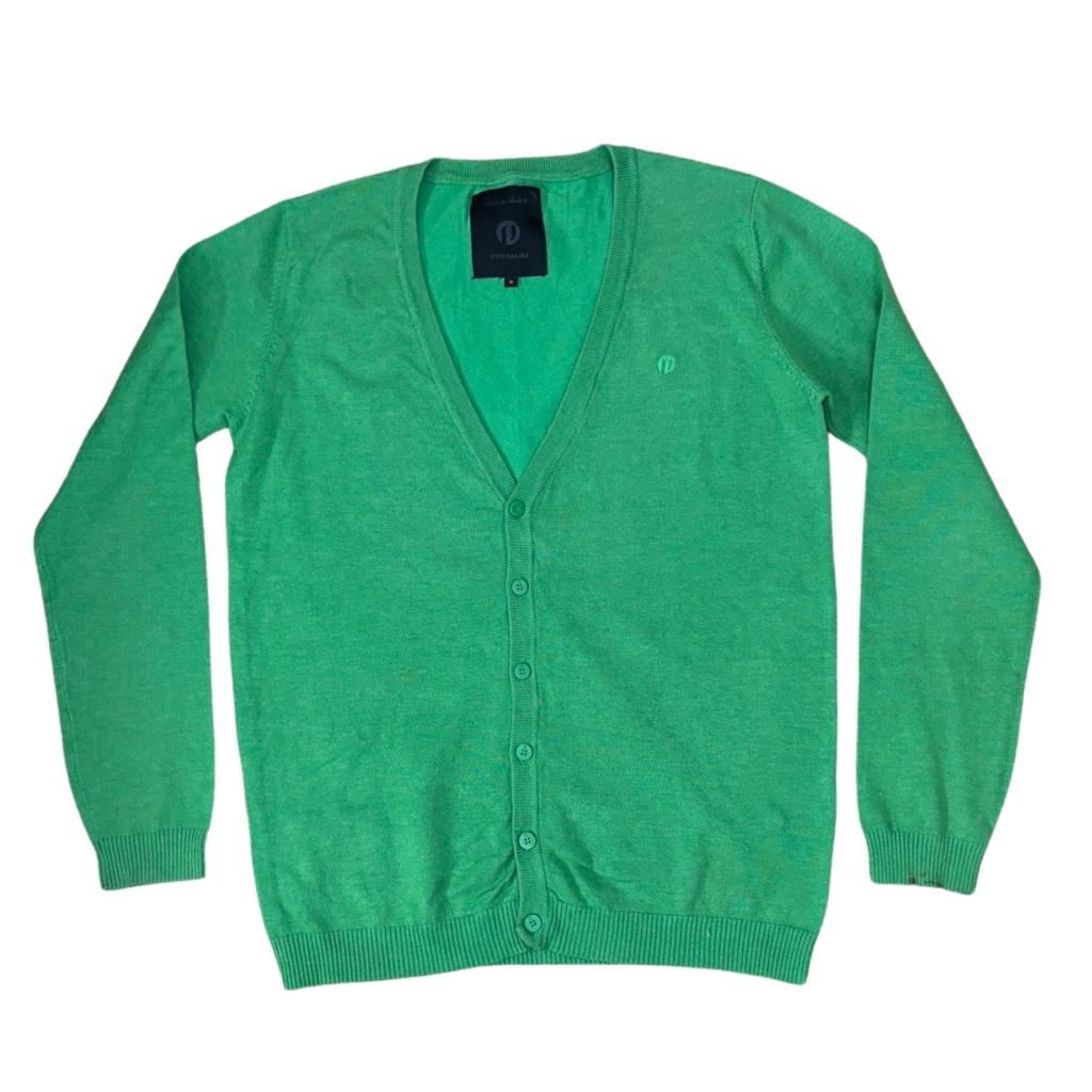 Jack & Jones Neon Green Cardigan Small