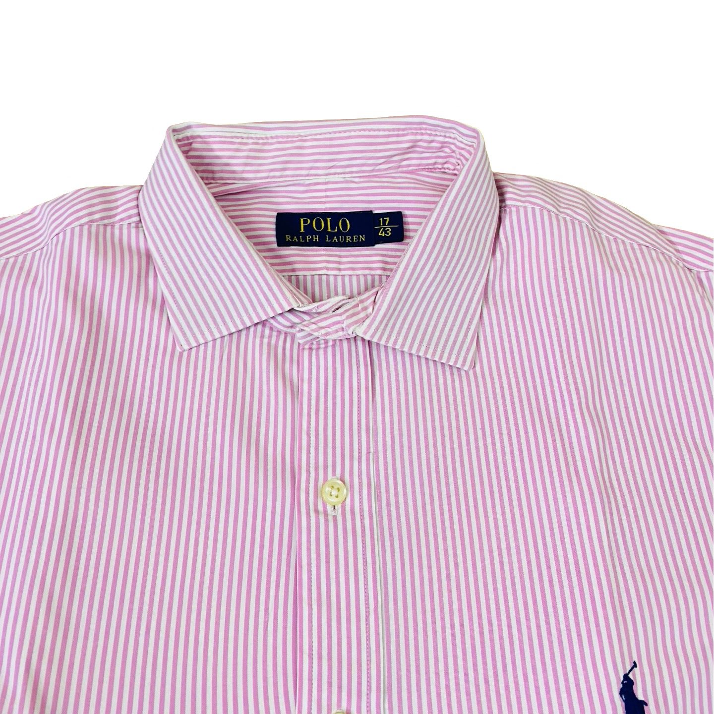 RL Pink stripe Large  Chest 24"