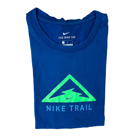 The Nike tee Blue Medium  Chest 21"