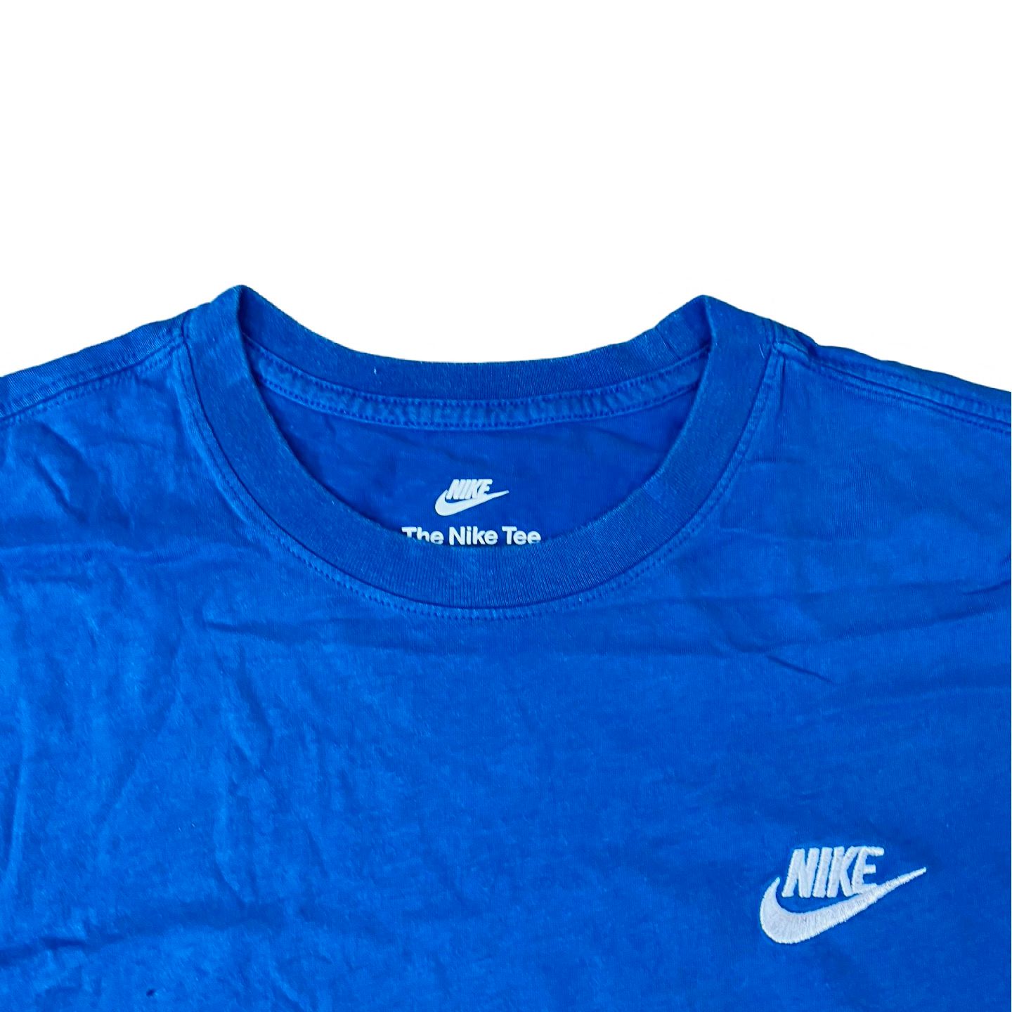 The nike tee Royal blue Medium  Chest 21"