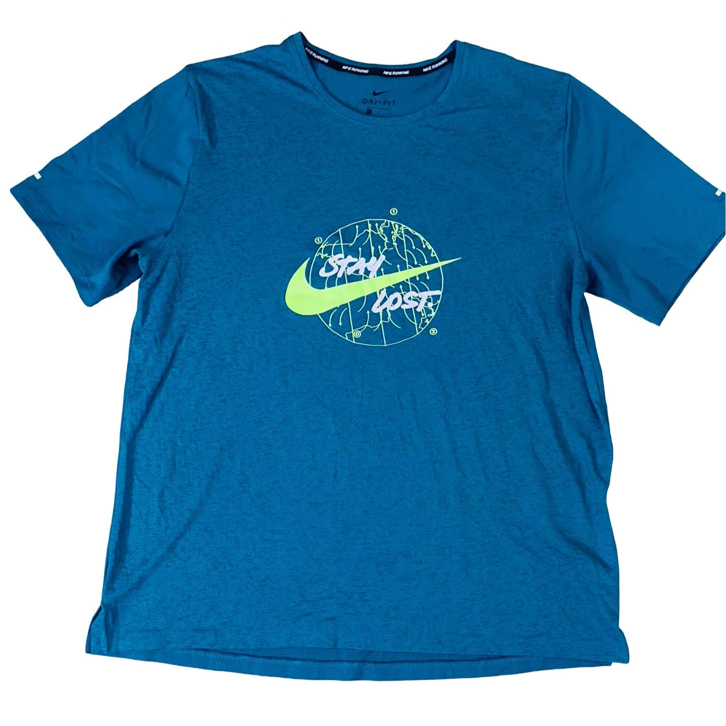 Nike (DRI-FIT) Green Medium  Chest 21.5"