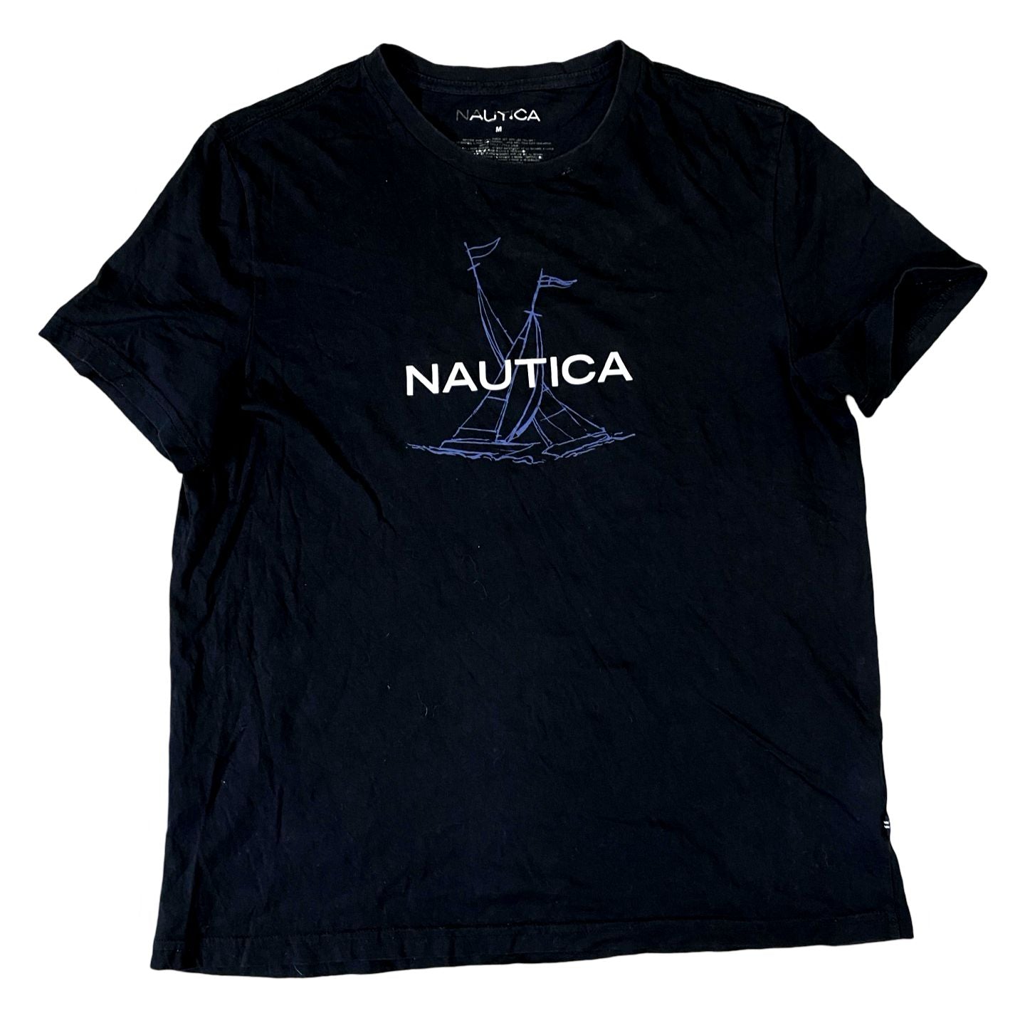 Nautica Black Medium  Chest 21”