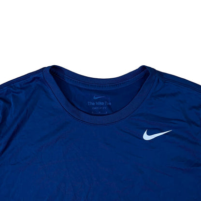 The Nike tee(Dri - Fit) Navy Blue Small  Chest 19”