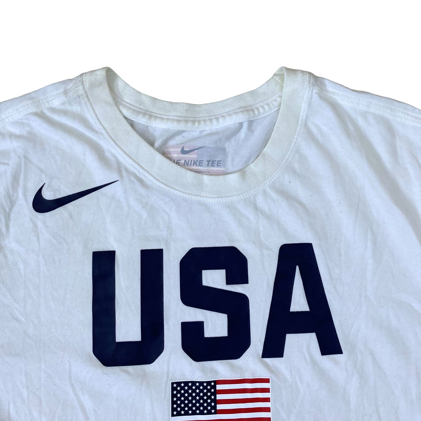 The Nike Tee White  Small  Chest 20.5”