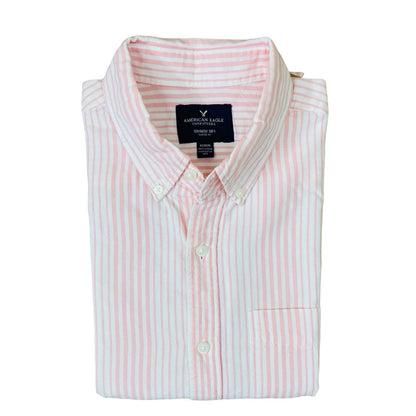 AE  Pink stripes  Medium Chest 22.5”