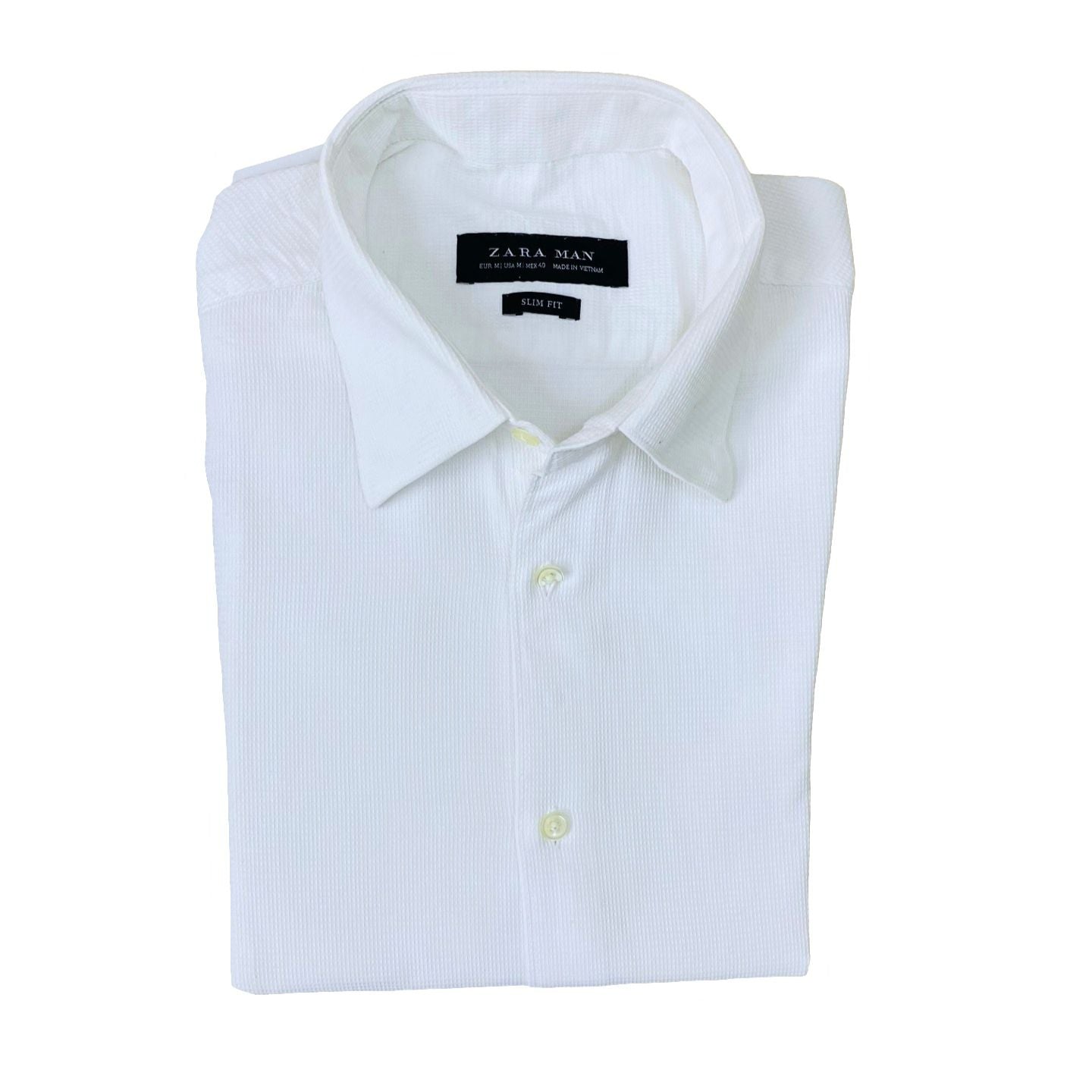 Zara Man White Small  Chest 19"