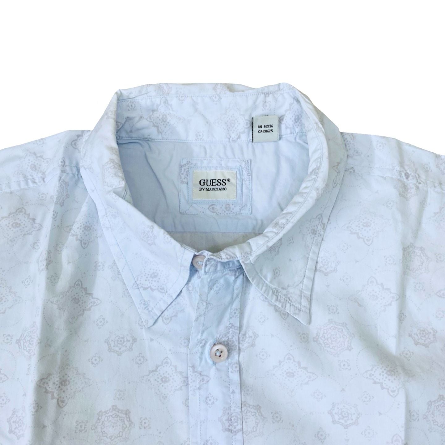 Guess Sky blue printed Large Chest 25”