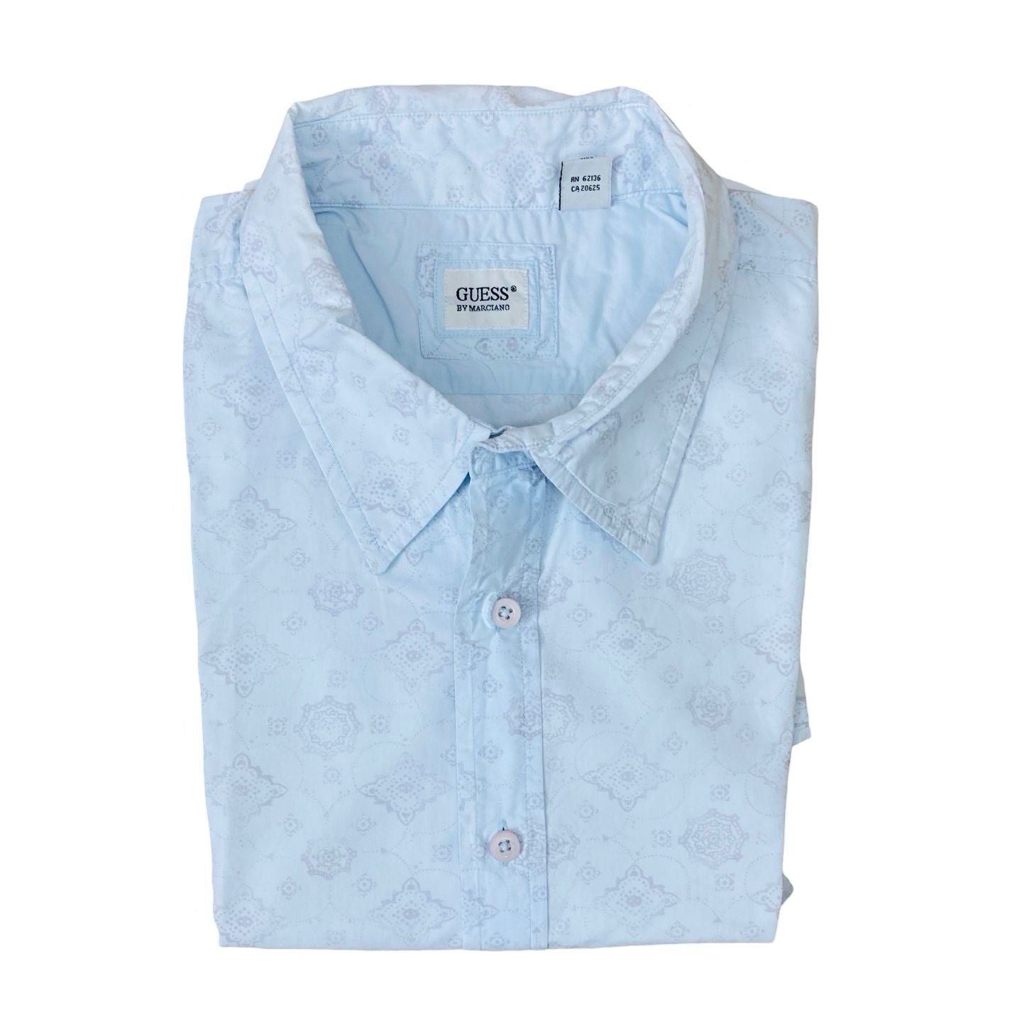 Guess Sky blue printed Large Chest 25”