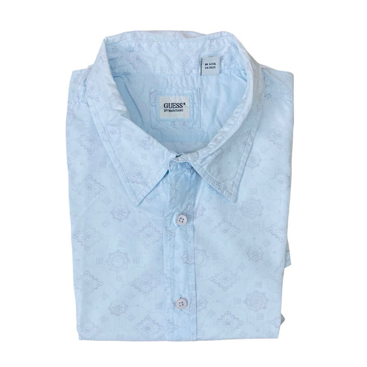 Guess Sky blue printed Large Chest 25”