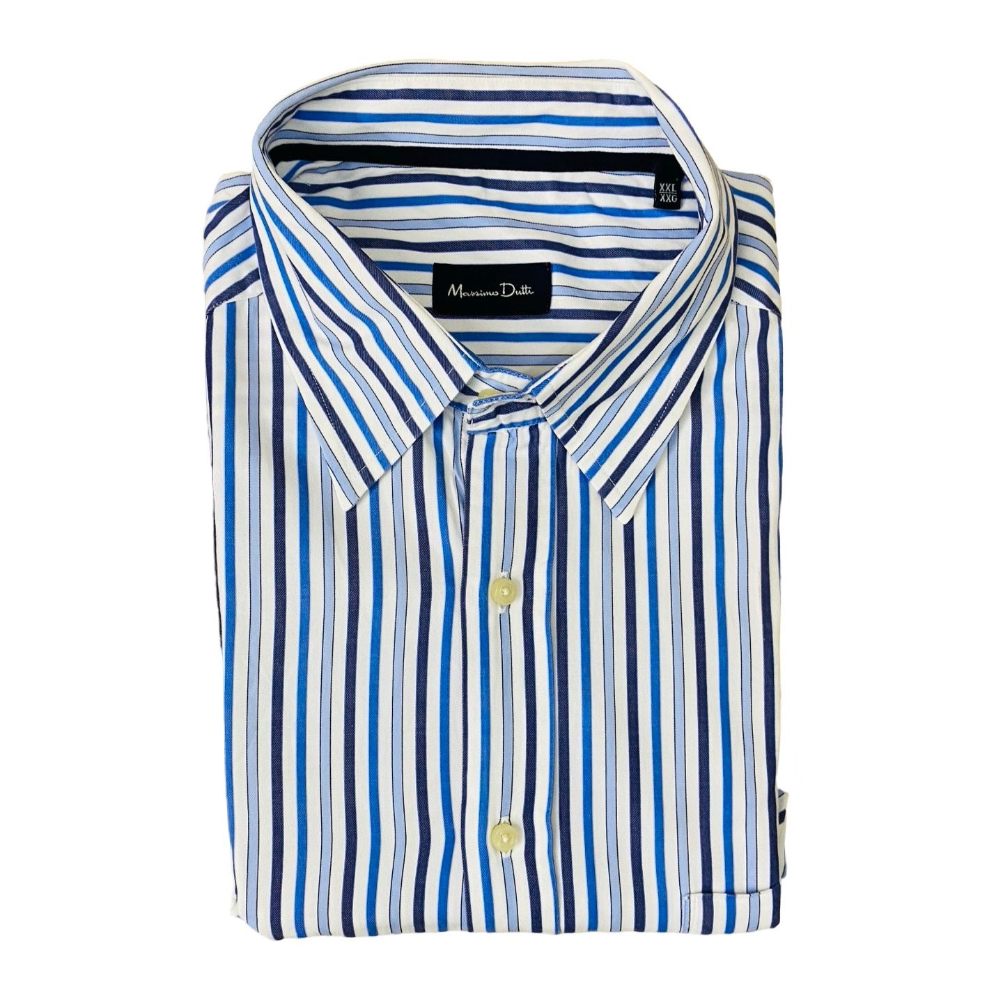 Massimo dutti Blue stripes Large  Chest 24.5”