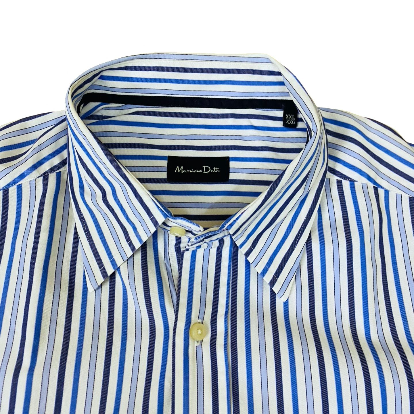 Massimo dutti Blue stripes Large  Chest 24.5”