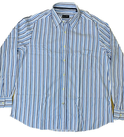 Massimo dutti Blue stripes Large  Chest 24.5”