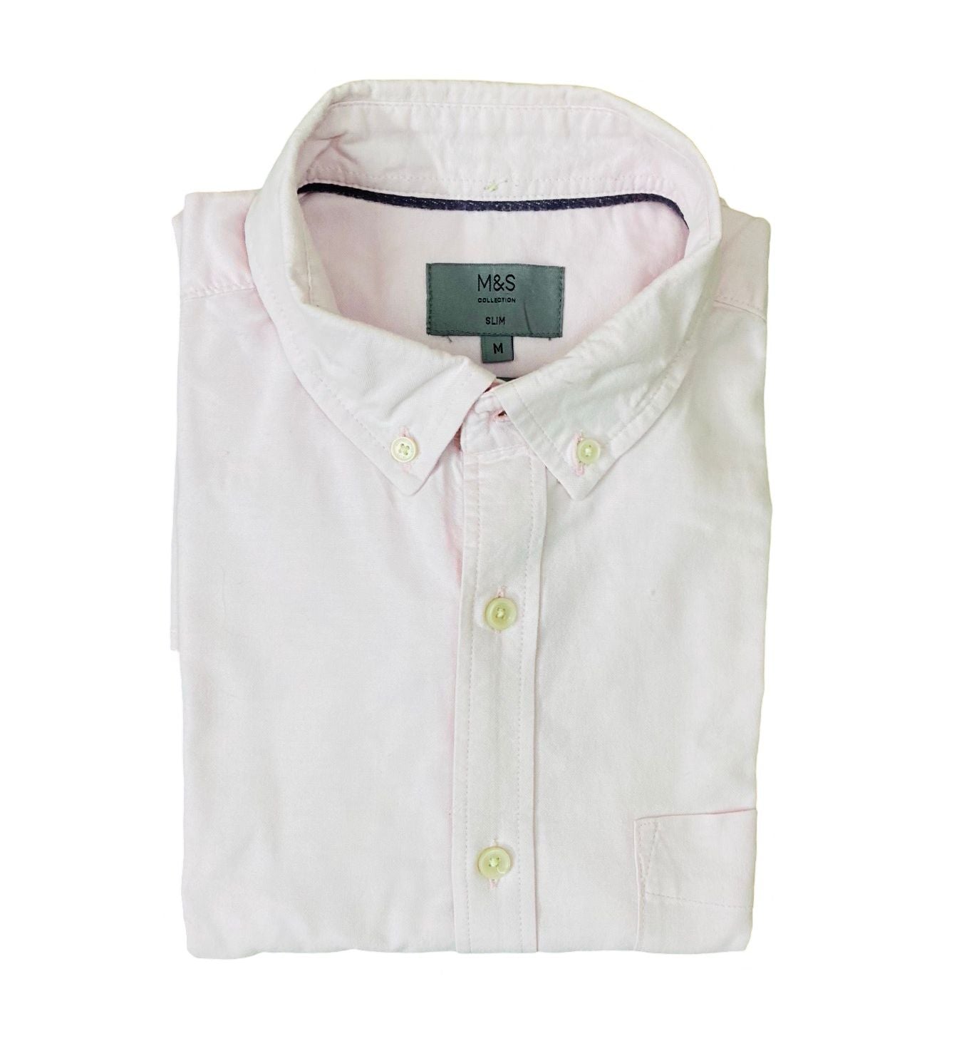 M&S Pink Buttondown Medium Chest 22”