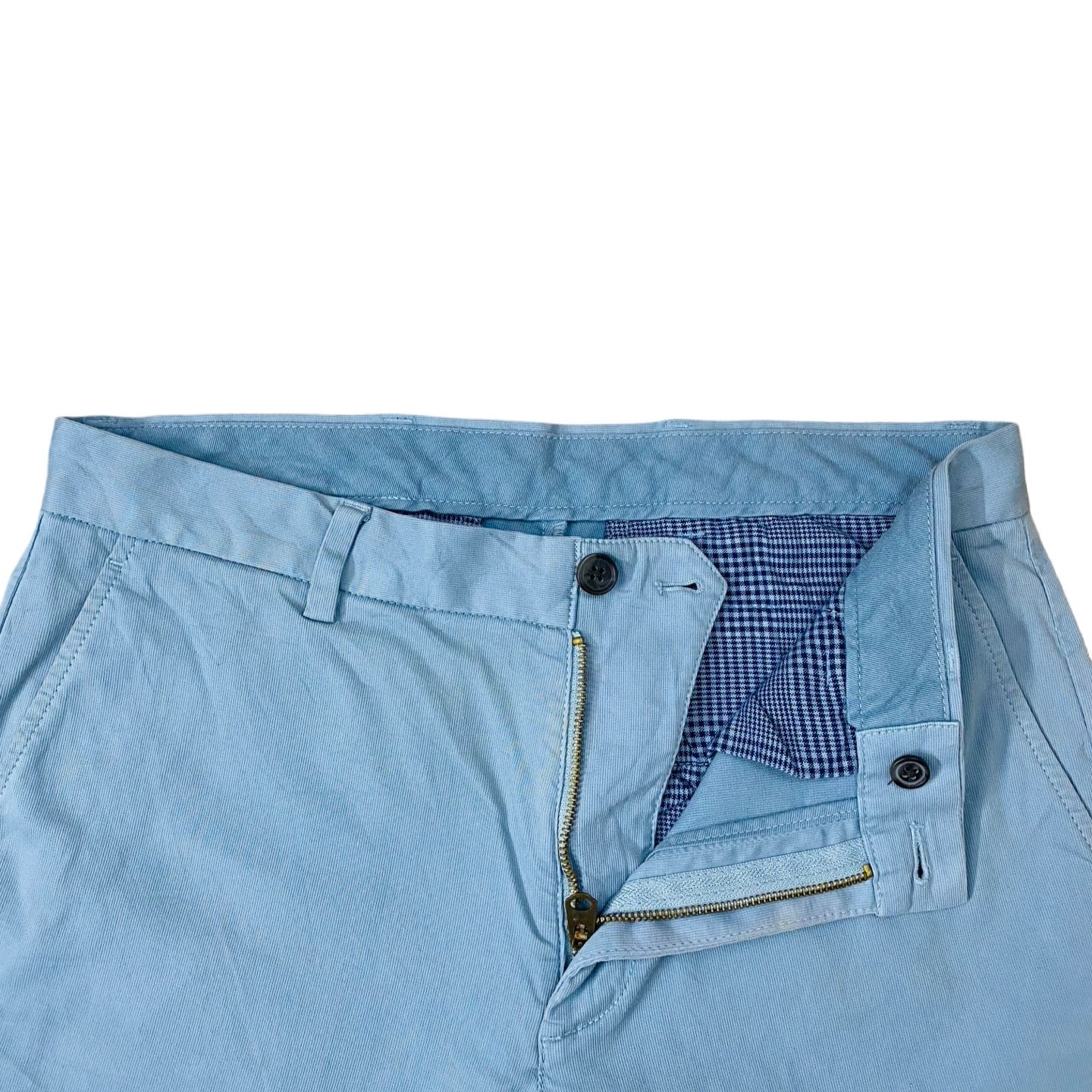 Brooks brothers Aqua Chino  Waist 32” Length 41.5”