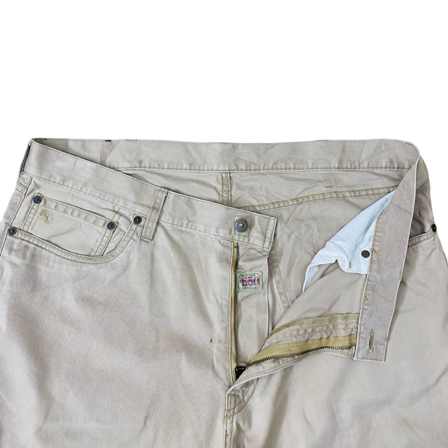 Polo RL Beige  Waist 38” Length 41.5”