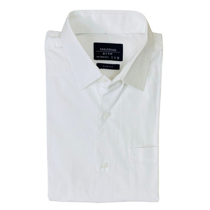 Tailoring By F&F White Cotton [Small Chest 20.5”]