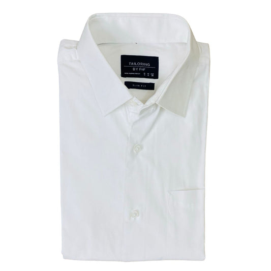 Tailoring By F&F White Cotton [Small Chest 20.5”]