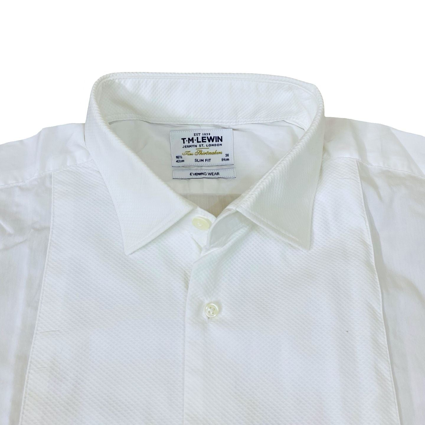 T-M Lewin White  [Large Chest 23.5”]