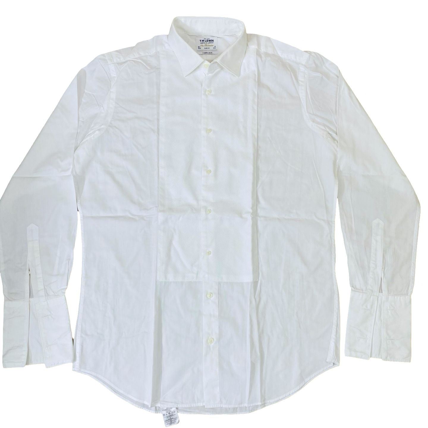 T-M Lewin White  [Large Chest 23.5”]