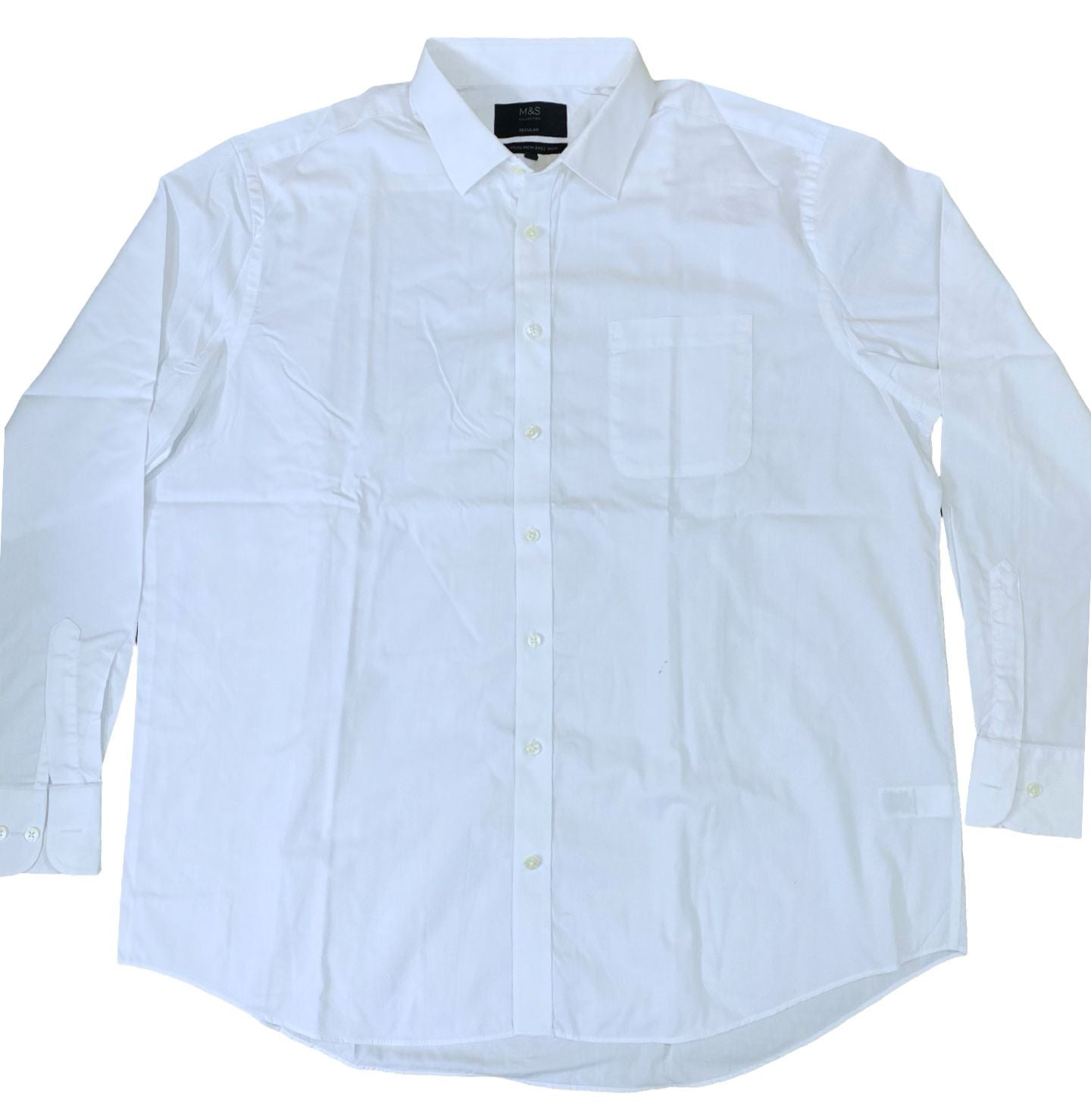 M&S Collection White stripes [XL Chest 27”]