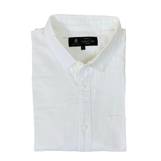 Label lab White [Medium Chest 22.5”] Half Sleeve