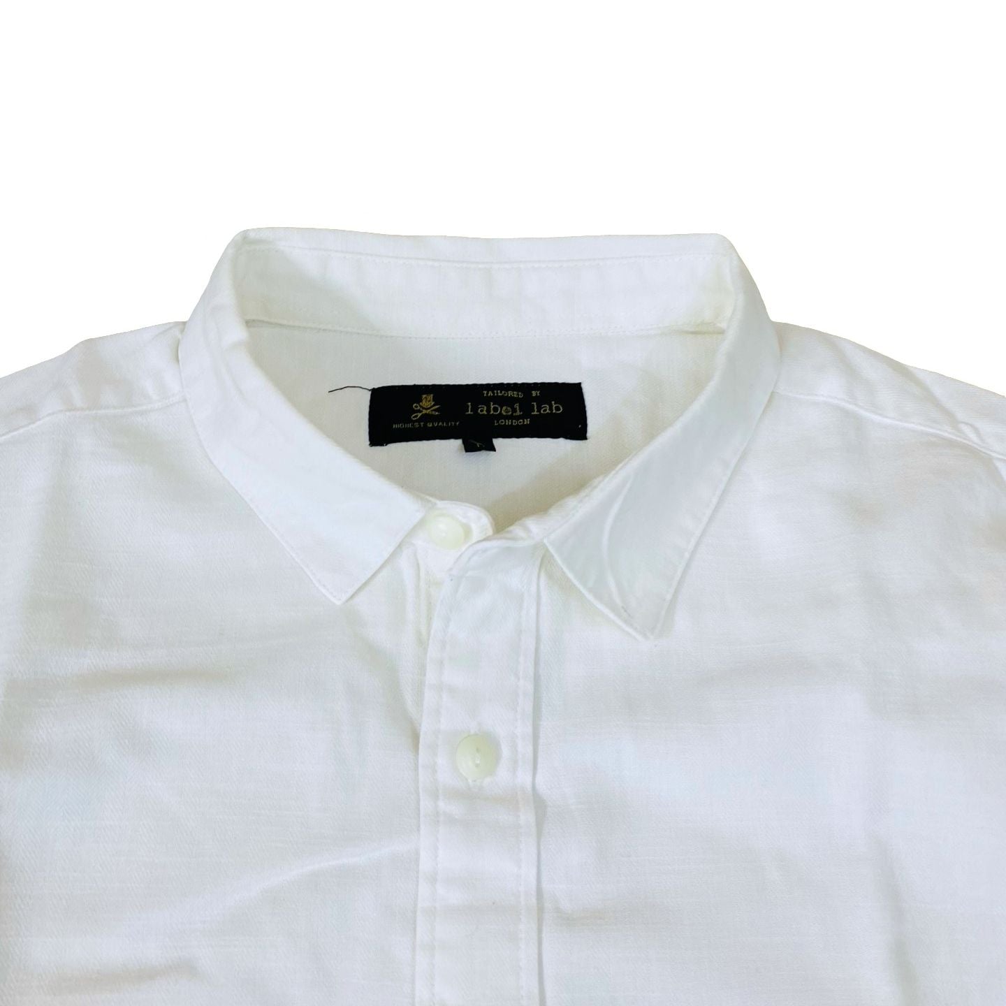 Label lab White [Medium Chest 22.5”] Half Sleeve