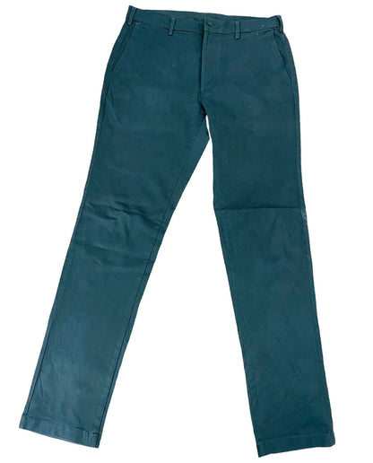 Cotton Chino Green [Waist 34” Length 41.5”]