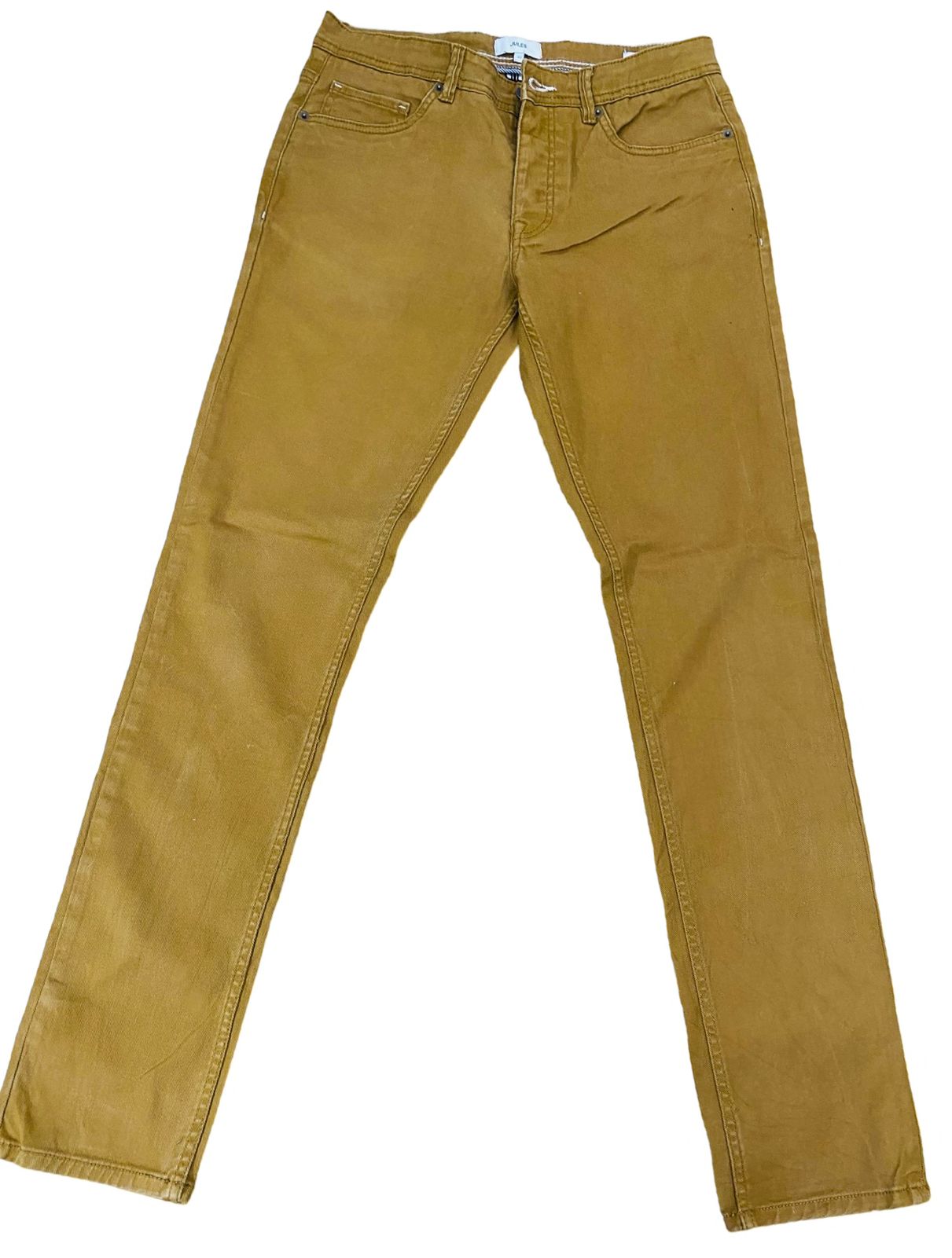 Jules Mustard jeans [Waist 32” Length 42”]