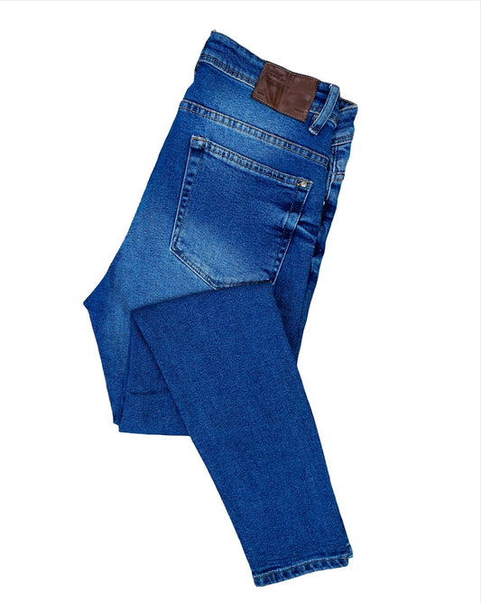 Blue Faded jeans [Waist 32” Length 41”]