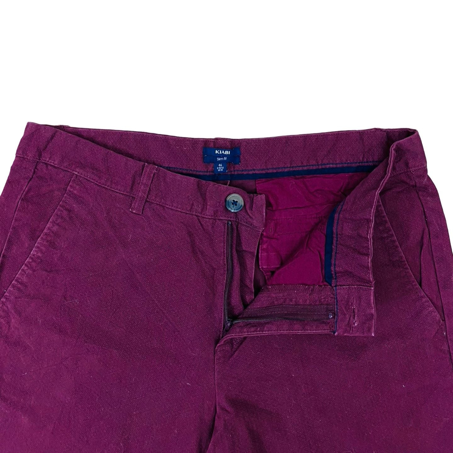 Maroon Cotton Chino [Waist 36” Length 41”]