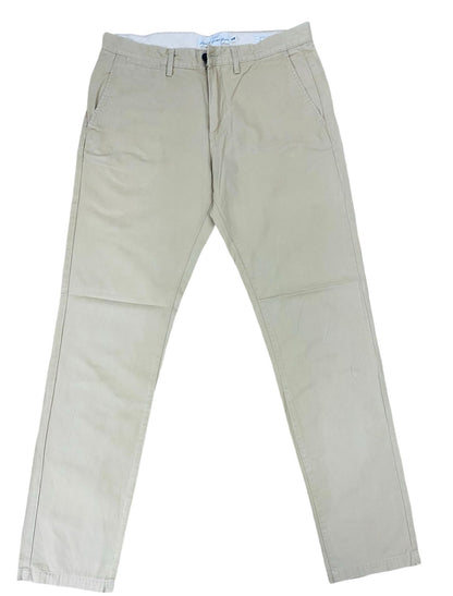 Beige Cotton Chino [Waist 32” Length 40.5”]