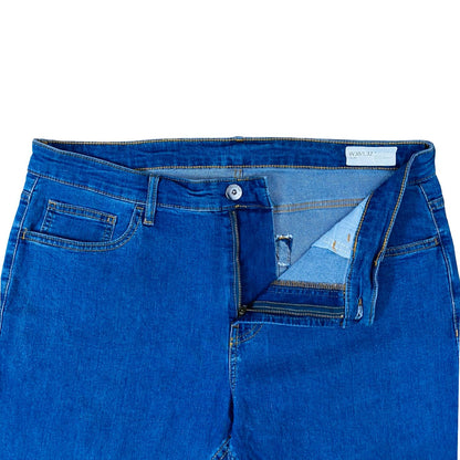 Blue Basic jeans [Waist 38” Length 41”]