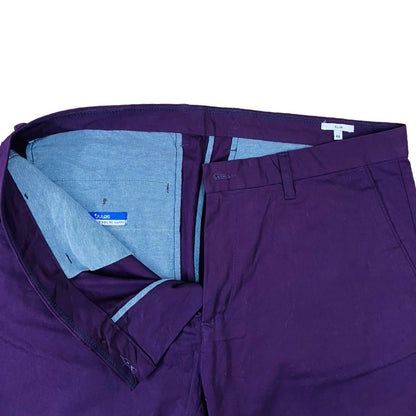 Purple Cotton Chino [Waist 36” Length 43”]