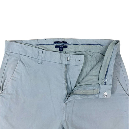 Light Blue Cotton Chino [Waist 32” Length 39.5”]