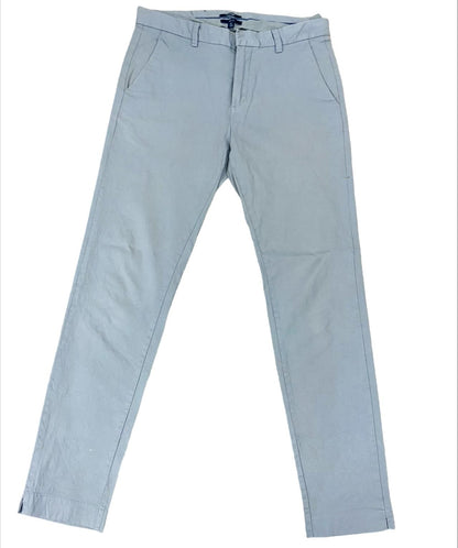 Light Blue Cotton Chino [Waist 32” Length 39.5”]