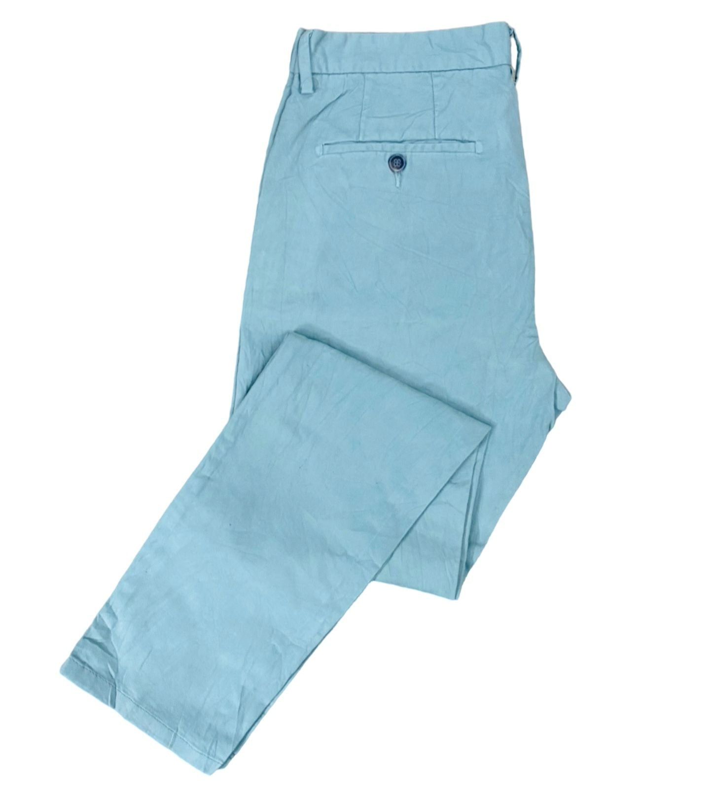 Aqua Cotton Chino [Waist 30” Length 39.5”]