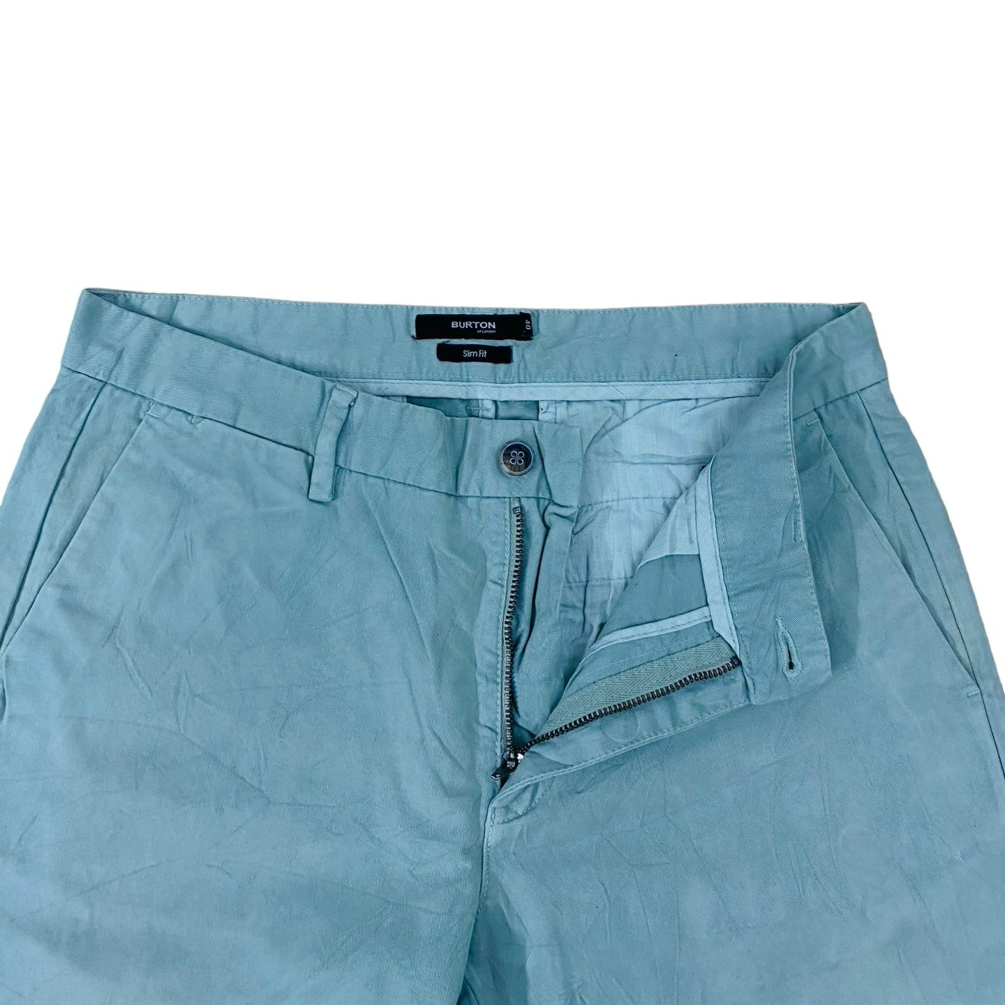 Aqua Cotton Chino [Waist 30” Length 39.5”]