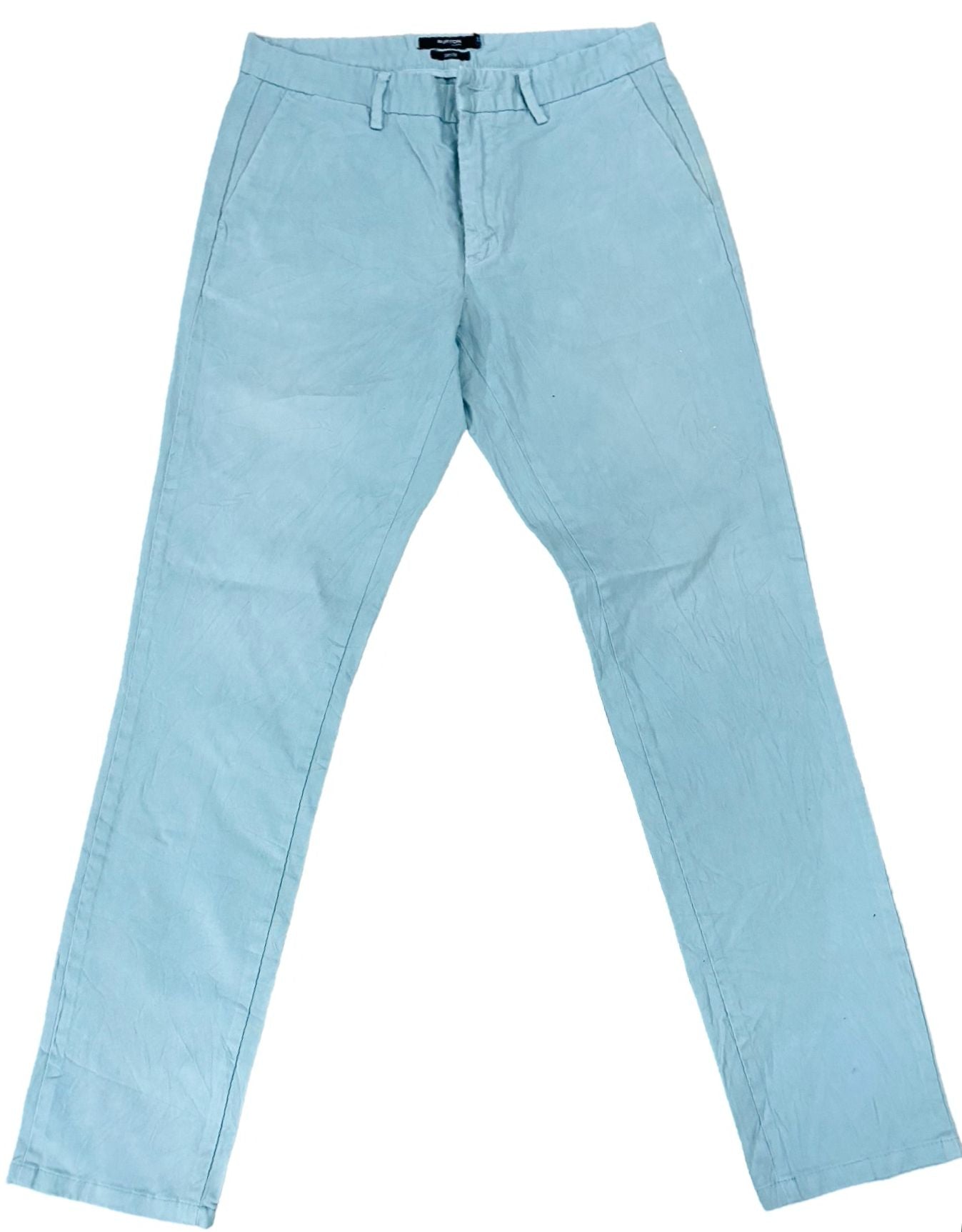 Aqua Cotton Chino [Waist 30” Length 39.5”]