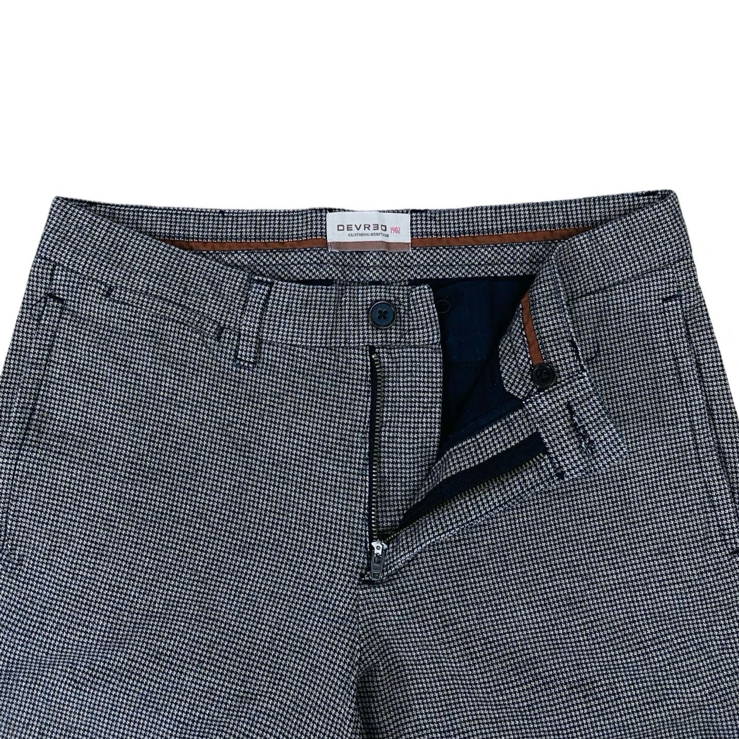 Grey texture Cotton Chino [Waist 30” Length 39.5”]