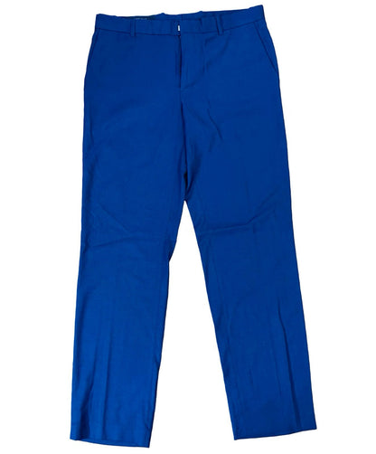 Royal Blue texture Pant [Waist 34” Length 40”]