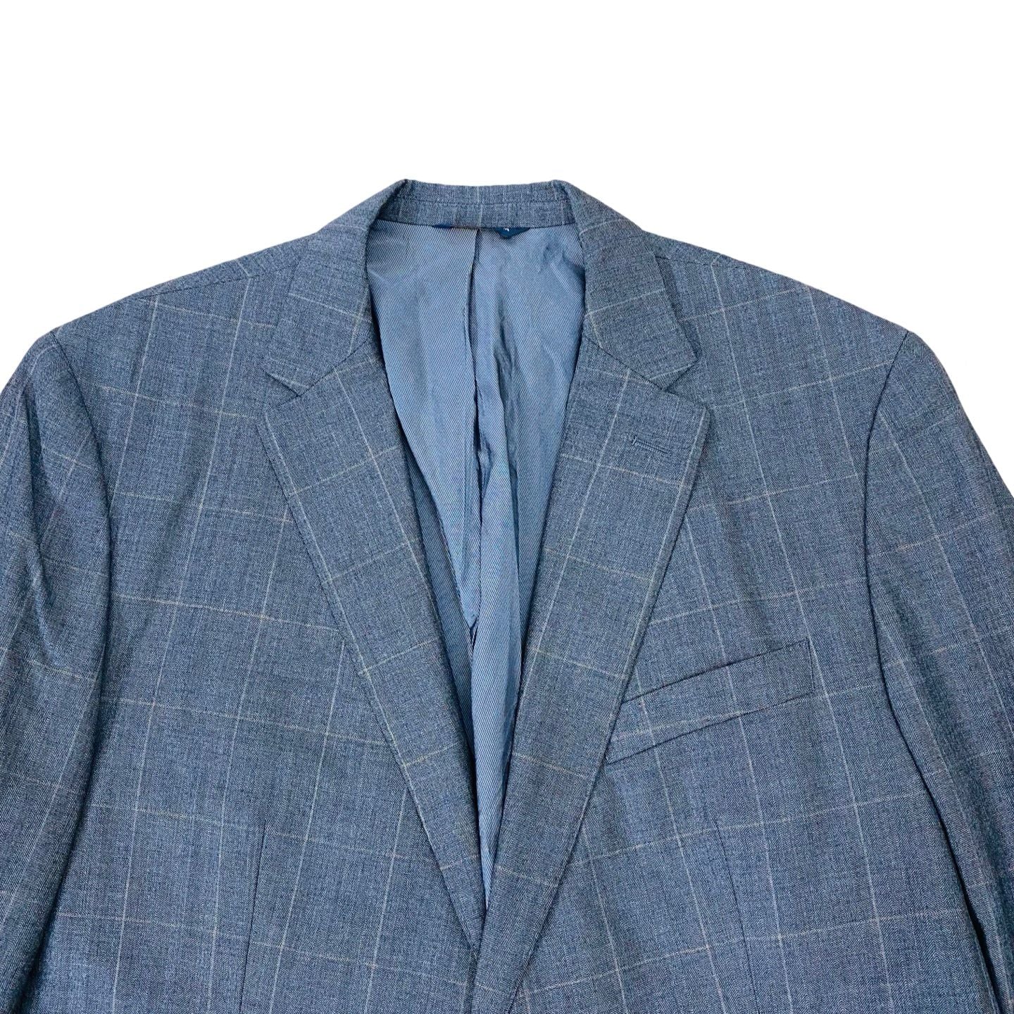 Banana republic - Grey Self textured Wool Blazer [Chest 22”]