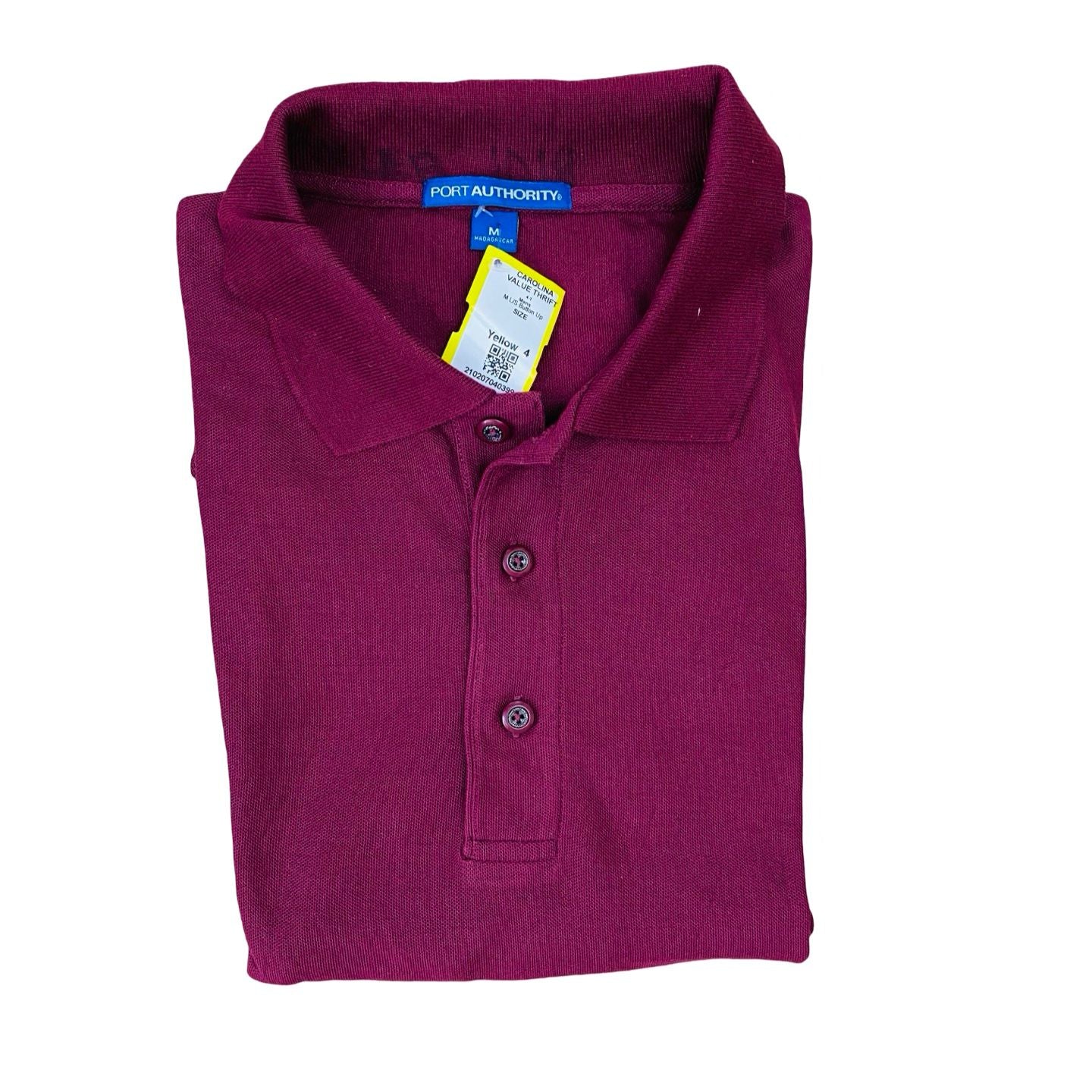 Port Authority - Maroon Winter Polo - Small [Chest 20.5”]