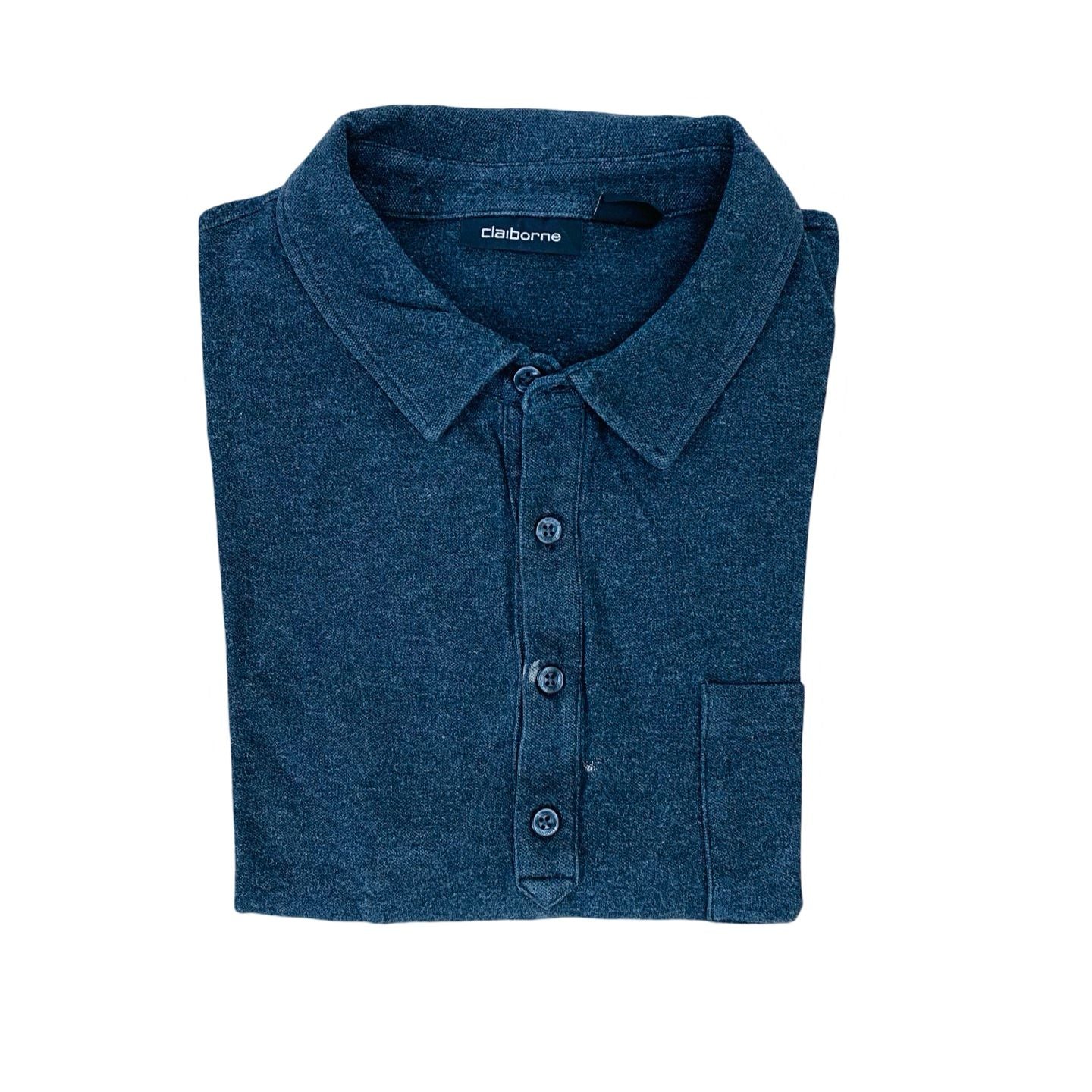 Claiborne - Charcoal Winter Polo - Medium [Chest 22”]