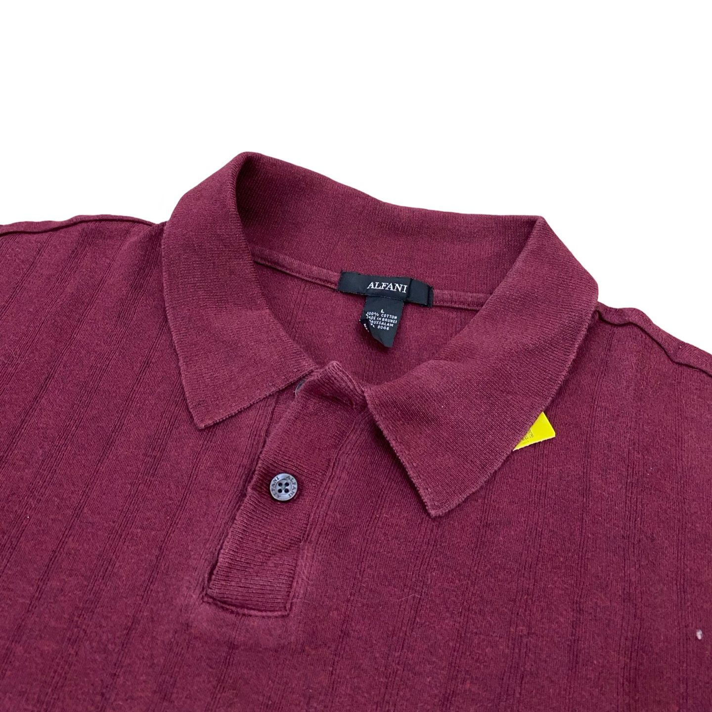 Alfani - Maroon Winter Polo - Large [Chest 24.5”]