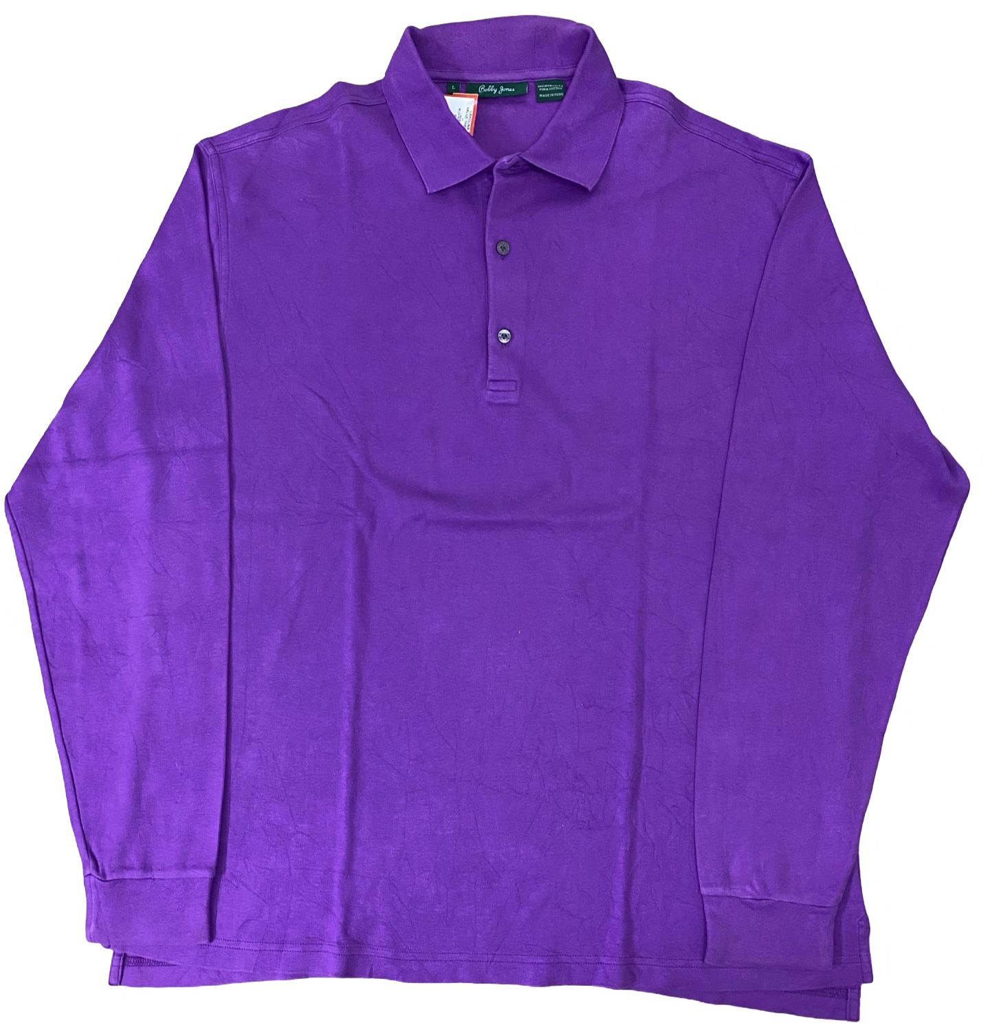 Bobby jones - Neon purple Winter Polo - Large [Chest 24.5”]