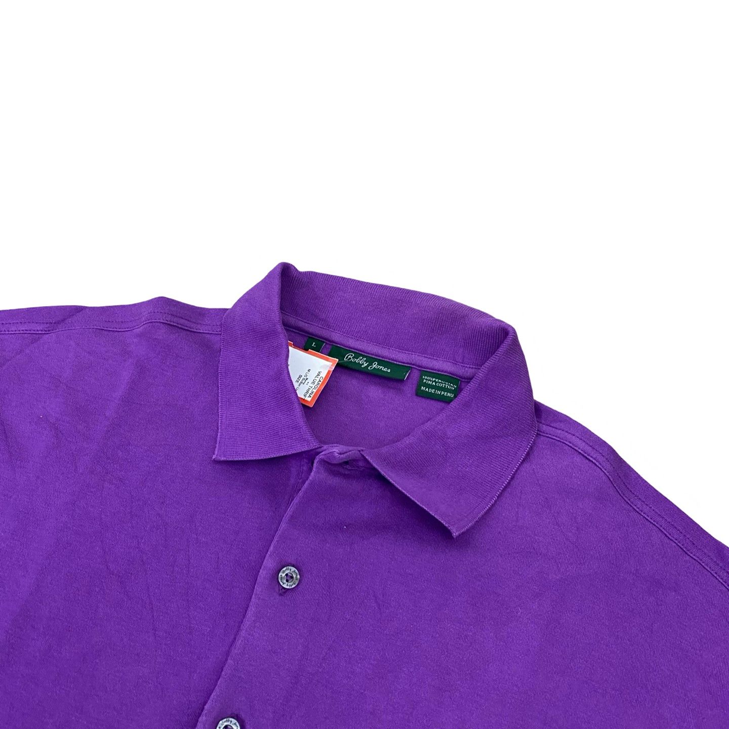 Bobby jones - Neon purple Winter Polo - Large [Chest 24.5”]