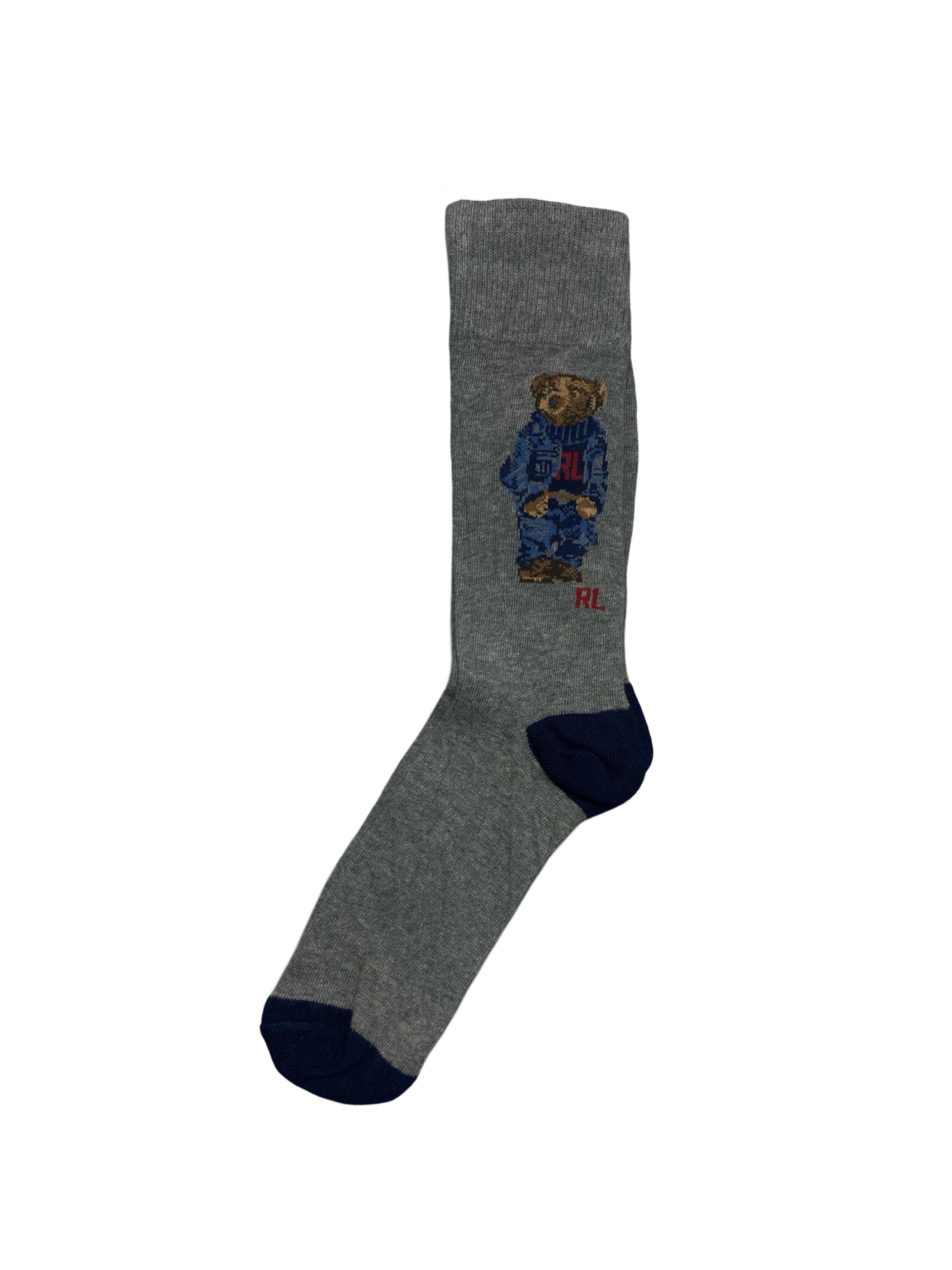 Polo Ralph Lauren Men’s Socks – RL Bear Trio Collection | Pack of 3 | Size: US 6-12