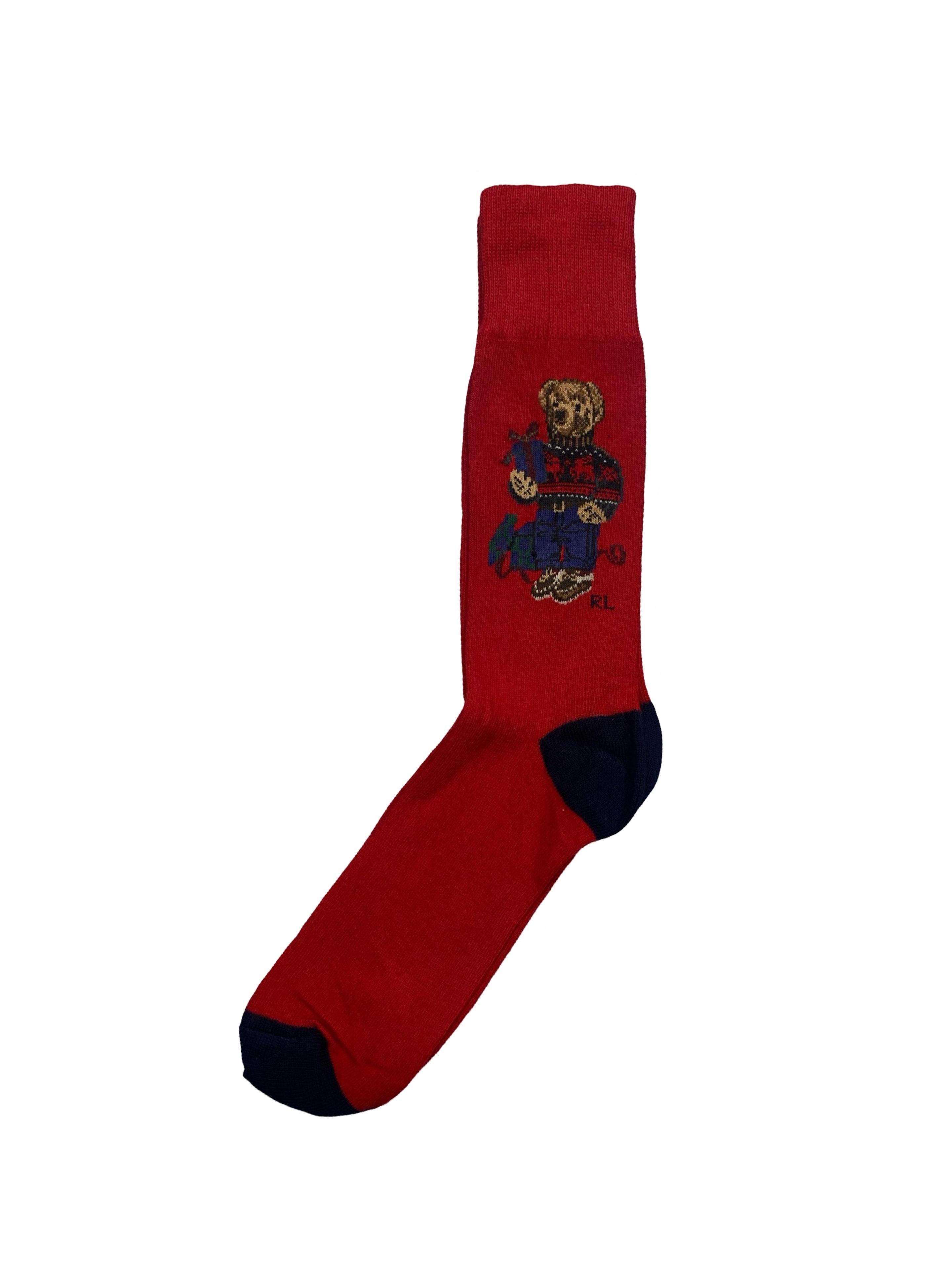 Polo Ralph Lauren Men’s Socks – RL Bear Trio Collection | Pack of 3 | Size: US 6-12